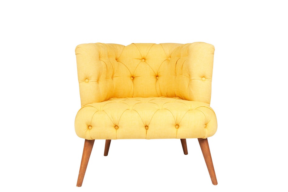 Single Sofa Yellow