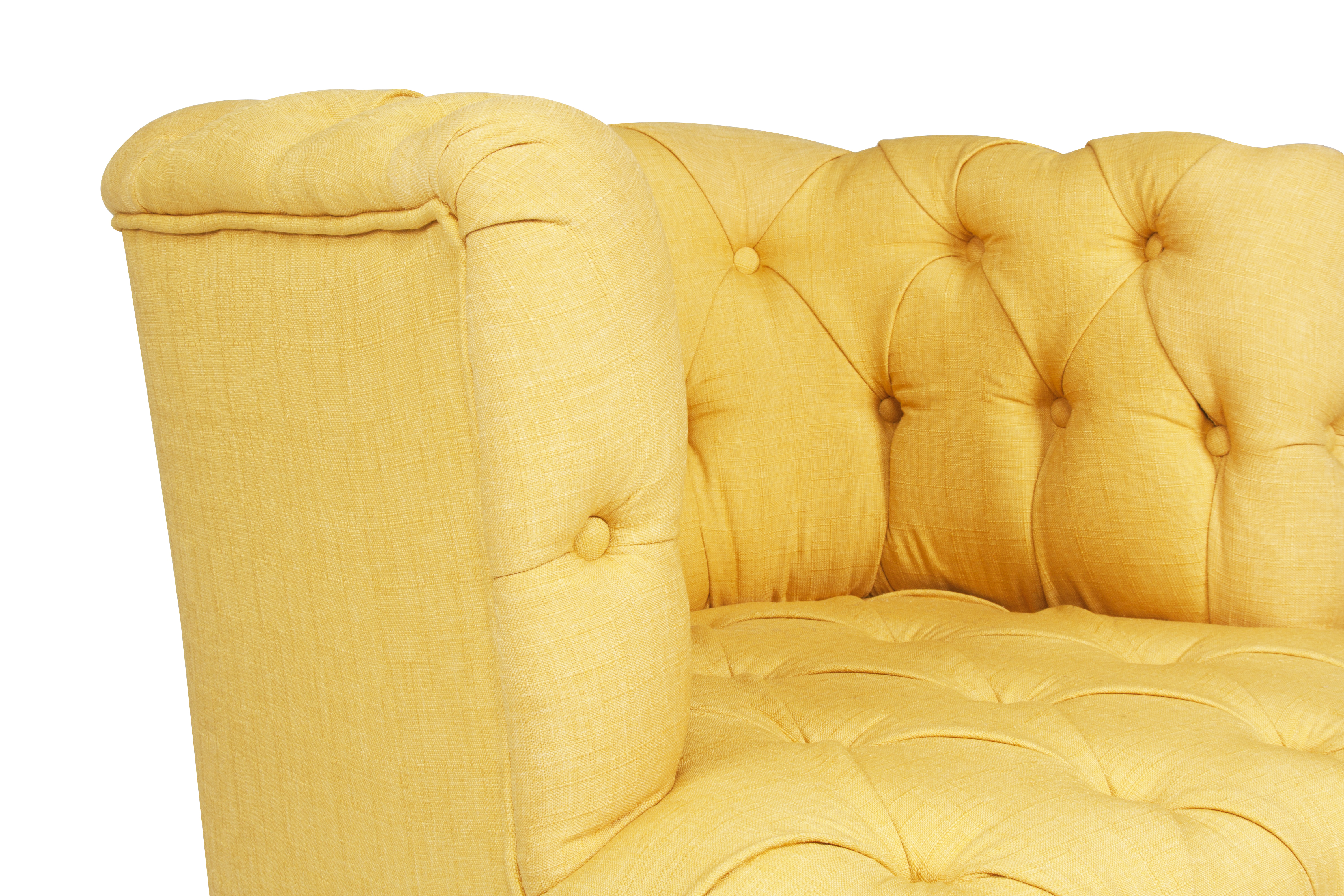 Single Sofa Yellow