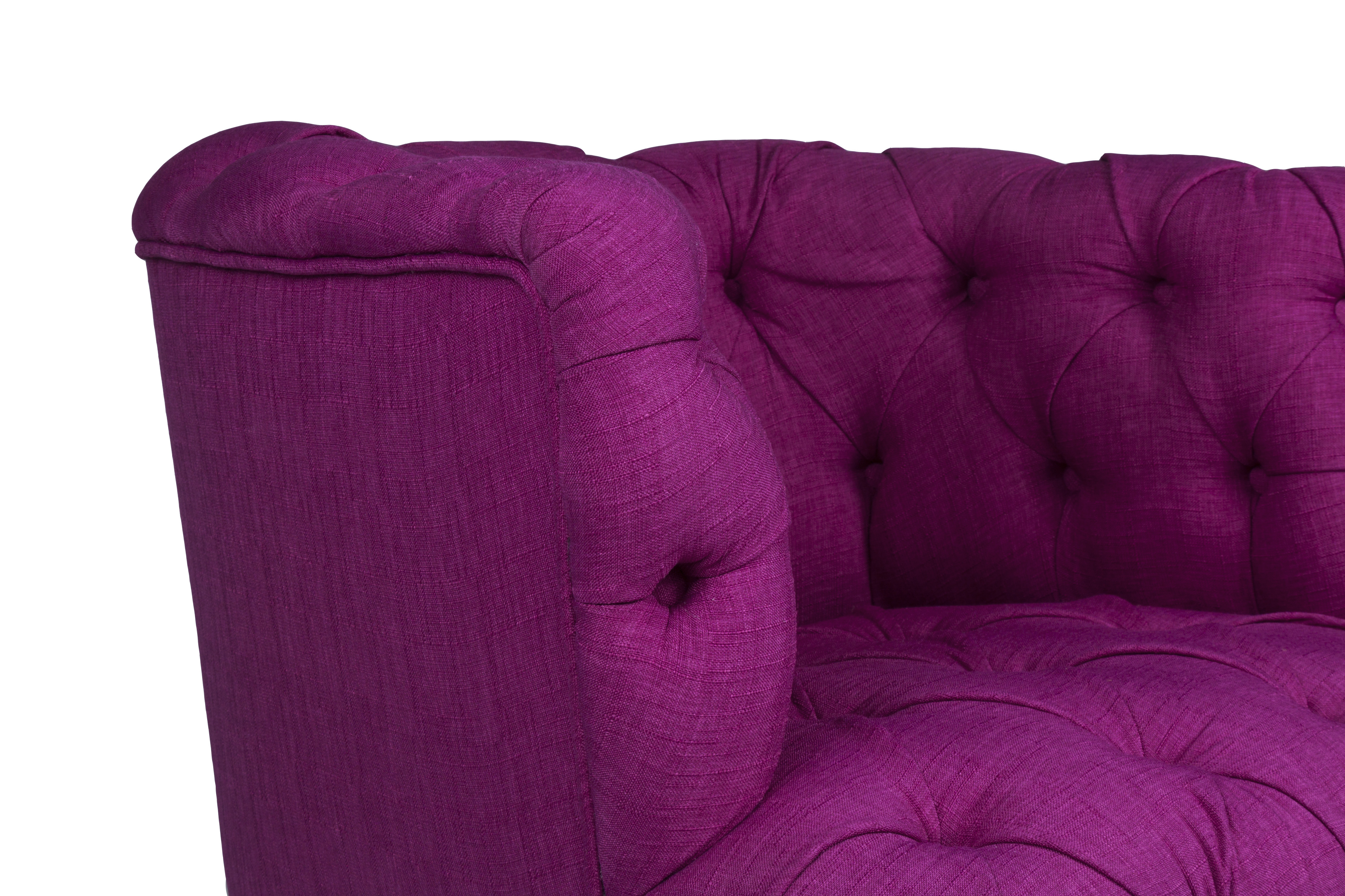 Single Sofa Purple