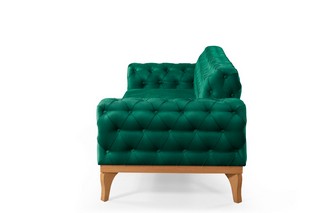 Single Sofa Dark Green