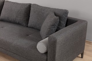 Extandable Corner Sofa Gray