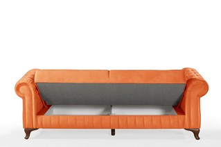 Single Sofa Orange